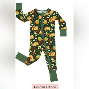 Little Sleepies ✨LIMITED EDITION✨ Taco Time Bamboo Viscose Zippy